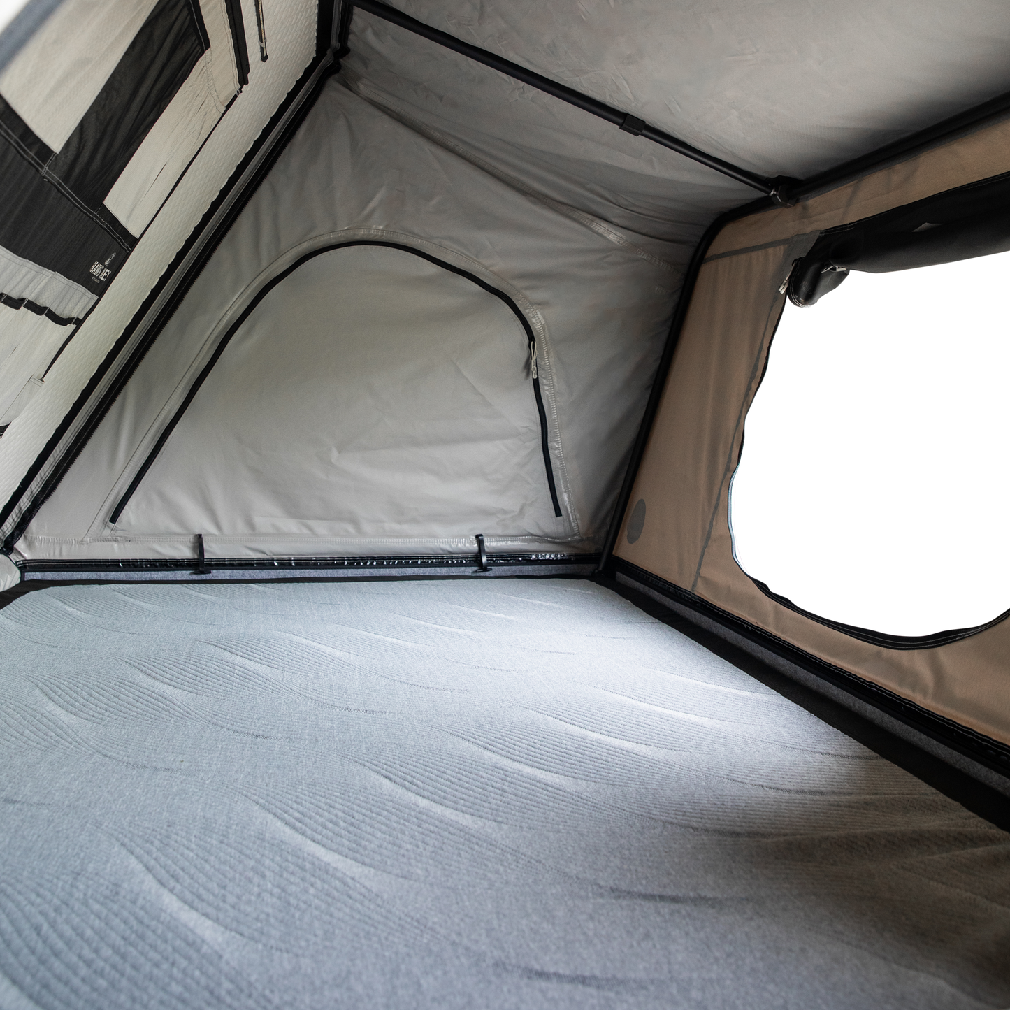Hawk's Nest V2 Rooftop Tent - Side - Grey