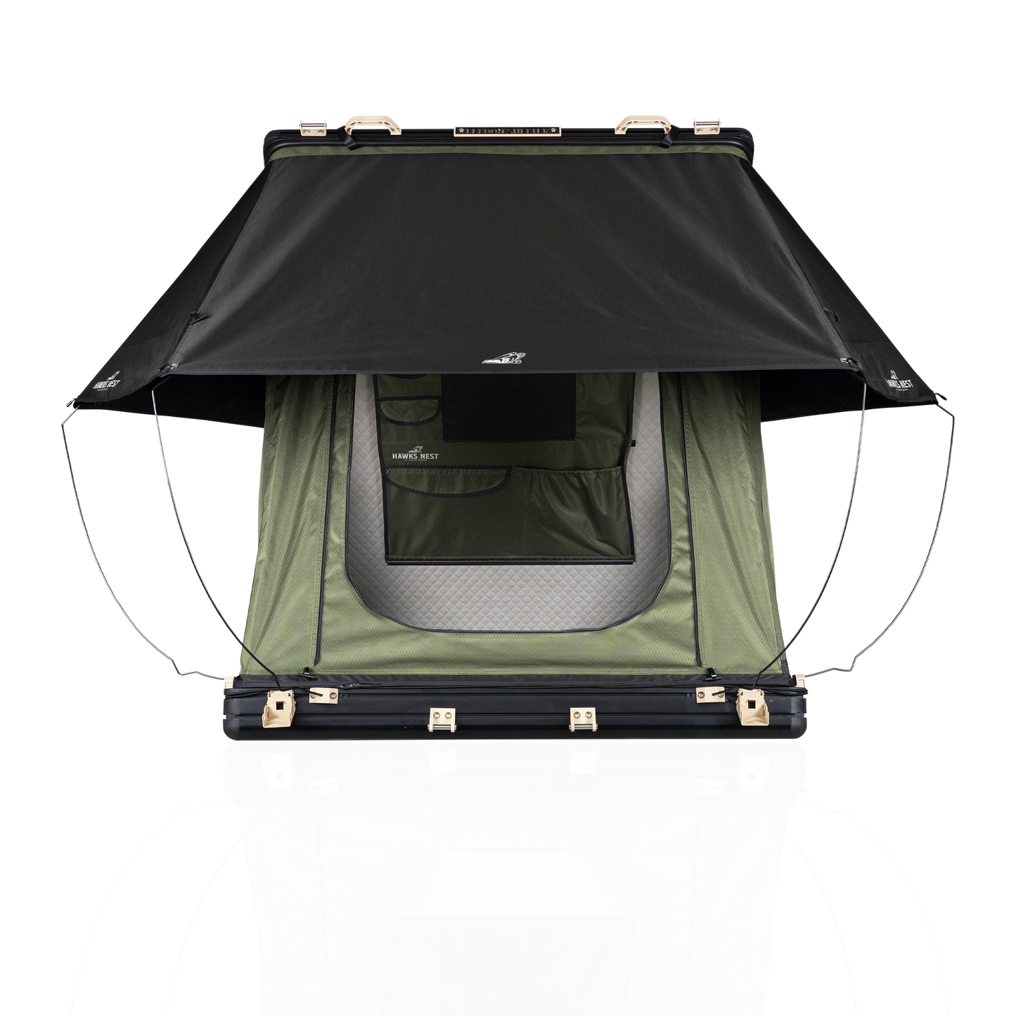 Hawk's Nest V2 Rooftop Tent - Standard - Green