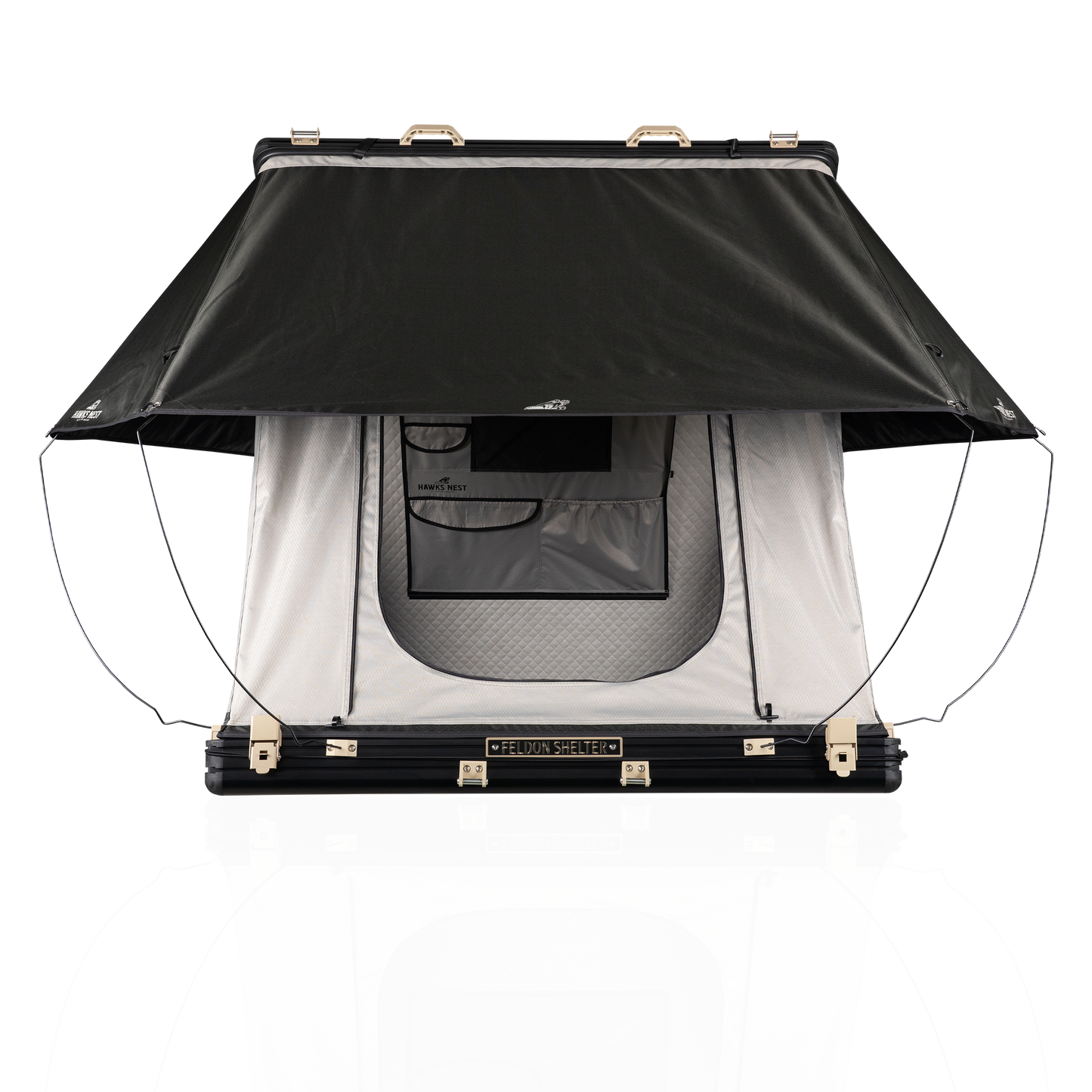 Hawk's Nest V2 Rooftop Tent - Wide - Grey