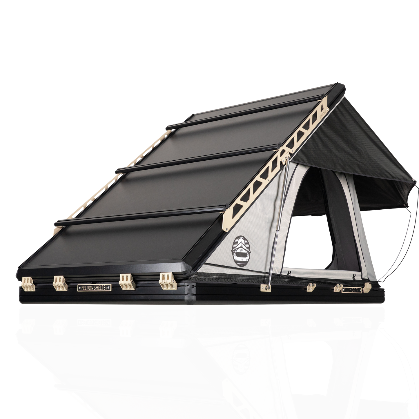 Hawk's Nest V2 Rooftop Tent - Wide - Grey