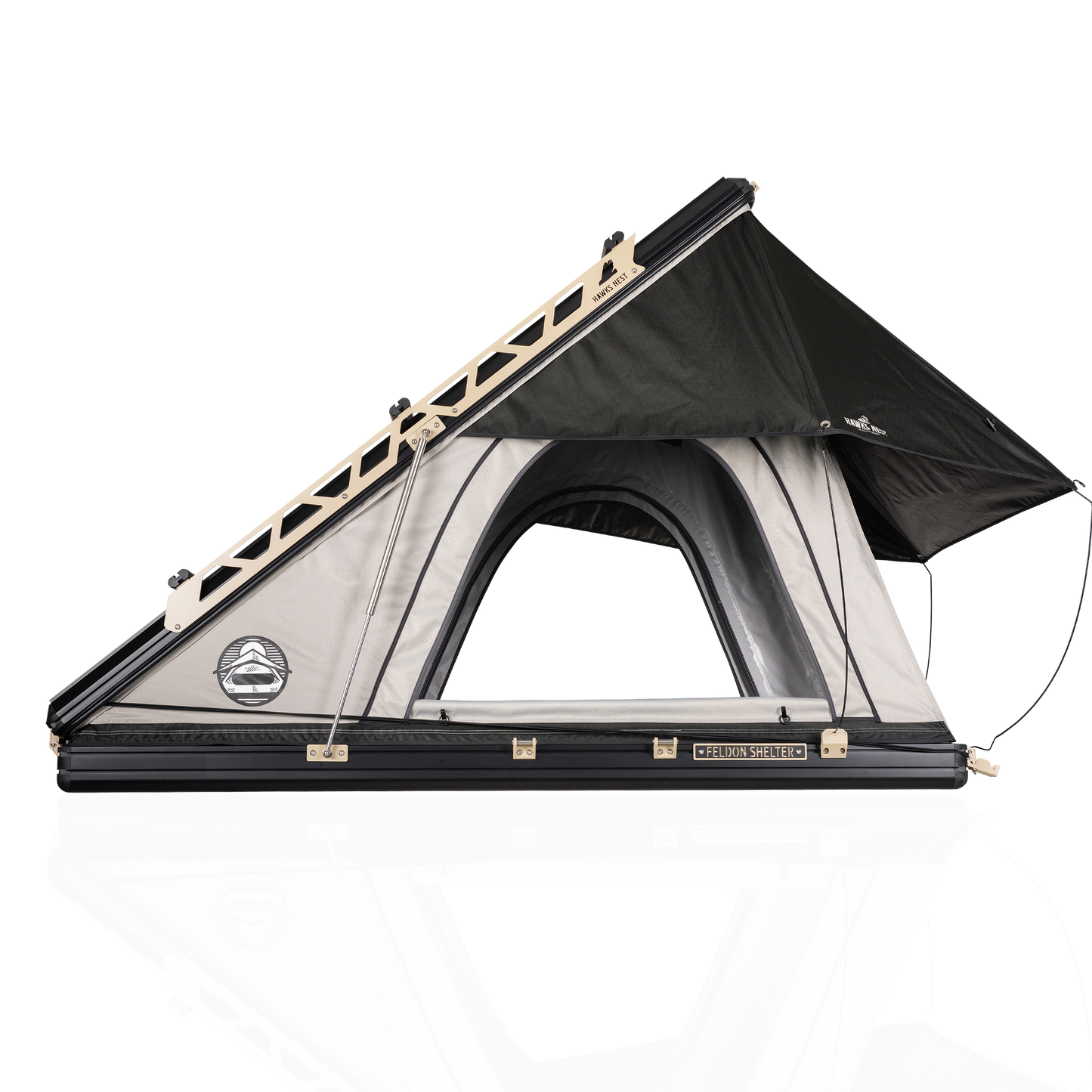 Hawk's Nest V2 Rooftop Tent - Wide - Grey