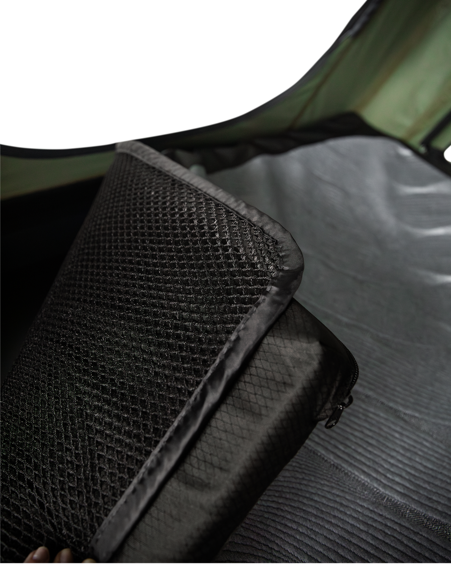 Hawk's Nest V2 Rooftop Tent - Low-Pro - Green