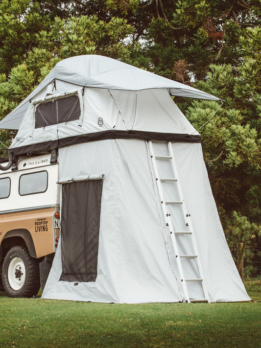 -Feldon Shelter-<br>クロウズネスト レギュラーサイズ<br>ボーナスルーム(ルーフテント下拡張部屋)<br>コールブラック