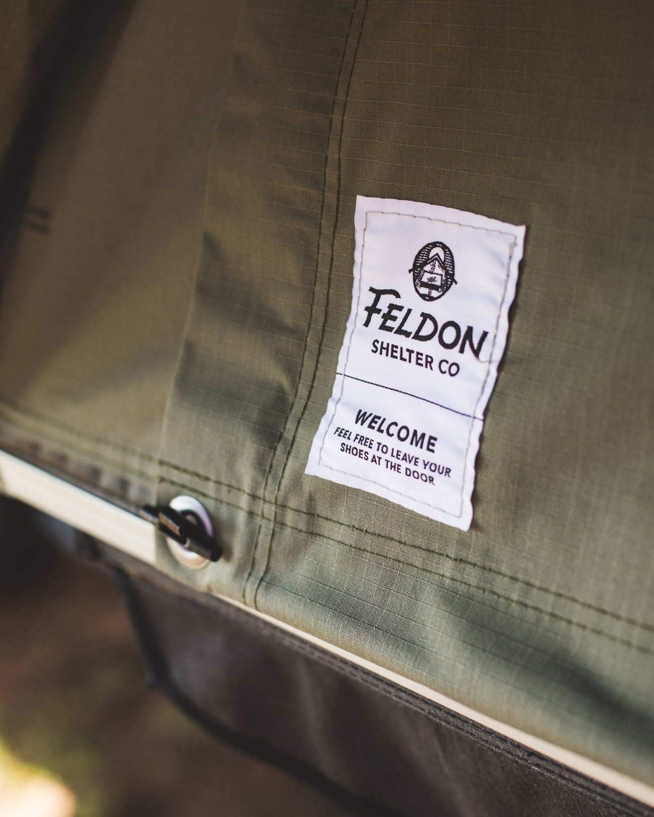 -Feldon Shelter-<br>クロウズネスト ルーフトップテント<br>エクステンドサイズ グリーン