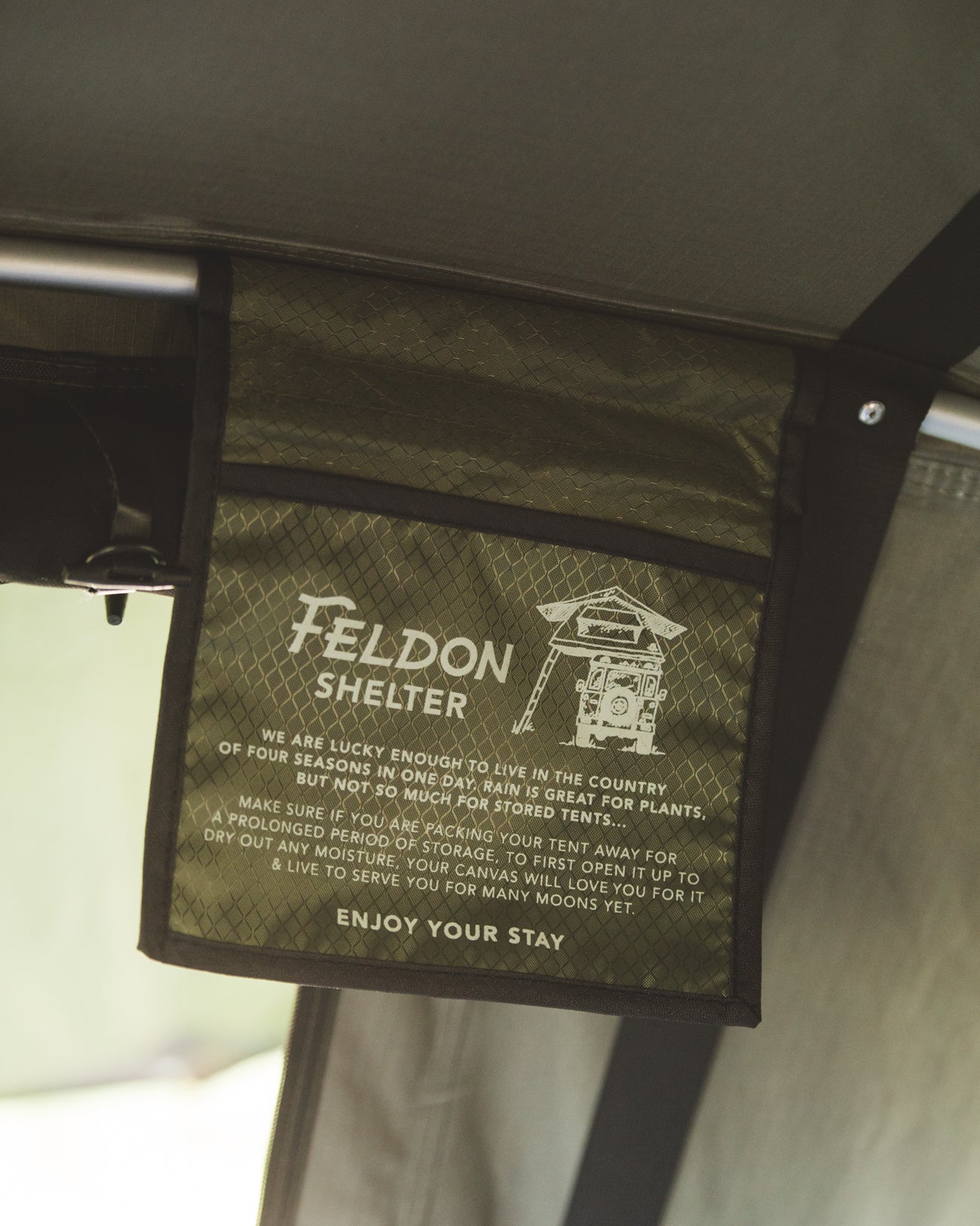 -Feldon Shelter-<br>クロウズネスト ルーフトップテント<br>レギュラーサイズ グリーン