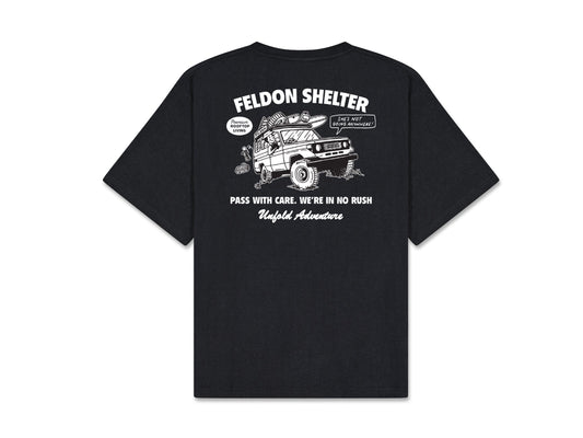 -FELDON SHELTER-GOOD TIME TEE<BR>フェルドンシェルター×グッドリッズコラボTシャツ