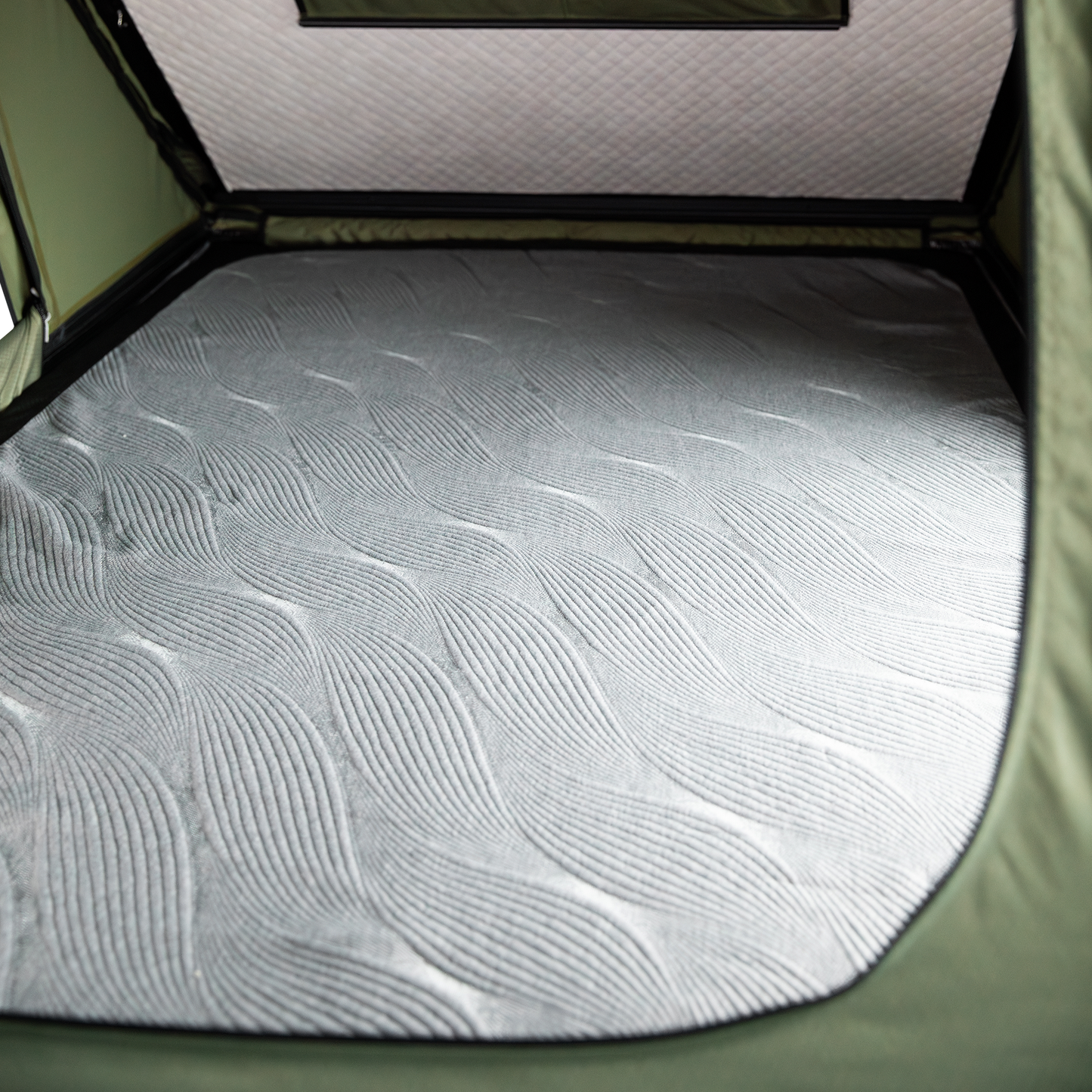 Hawk's Nest V2 Rooftop Tent - Wide - Green