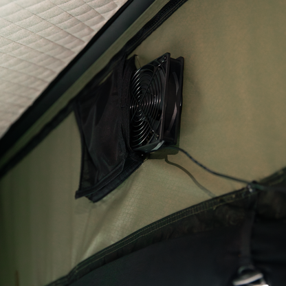 Hawk's Nest V2 Rooftop Tent - Wide - Green