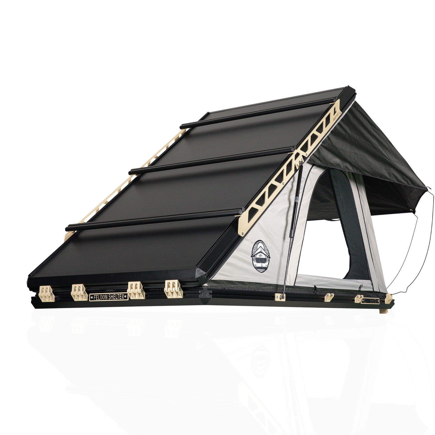 Hawk's Nest V2 Rooftop Tent - Low-Pro - Grey