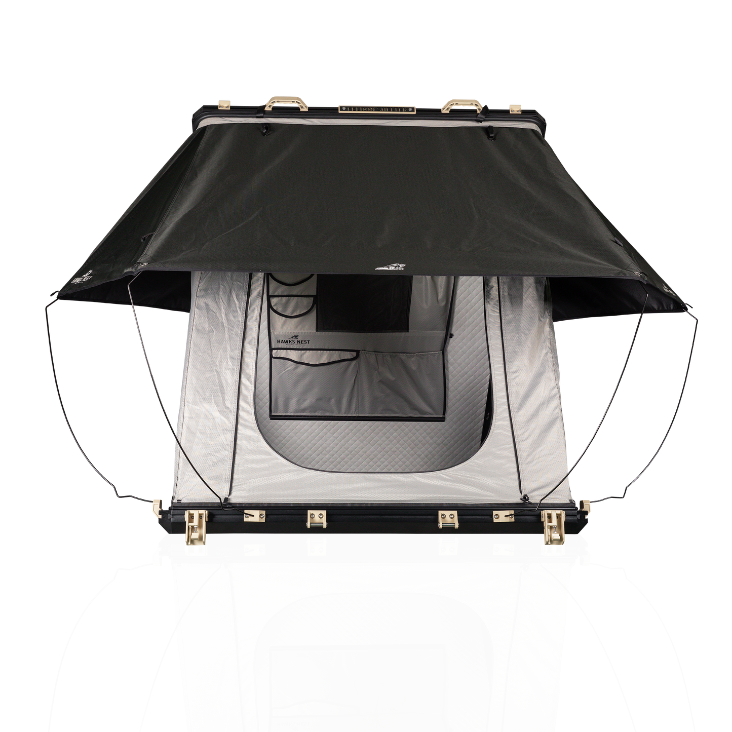 Hawk's Nest V2 Rooftop Tent - Low-Pro - Grey