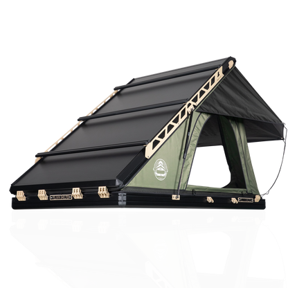 Hawk's Nest V2 Rooftop Tent - Wide - Green