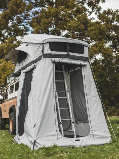 -Feldon Shelter-<br>クロウズネスト エクステンドサイズ<br>ボーナスルーム(ルーフテント下拡張部屋)<br>コールブラック
