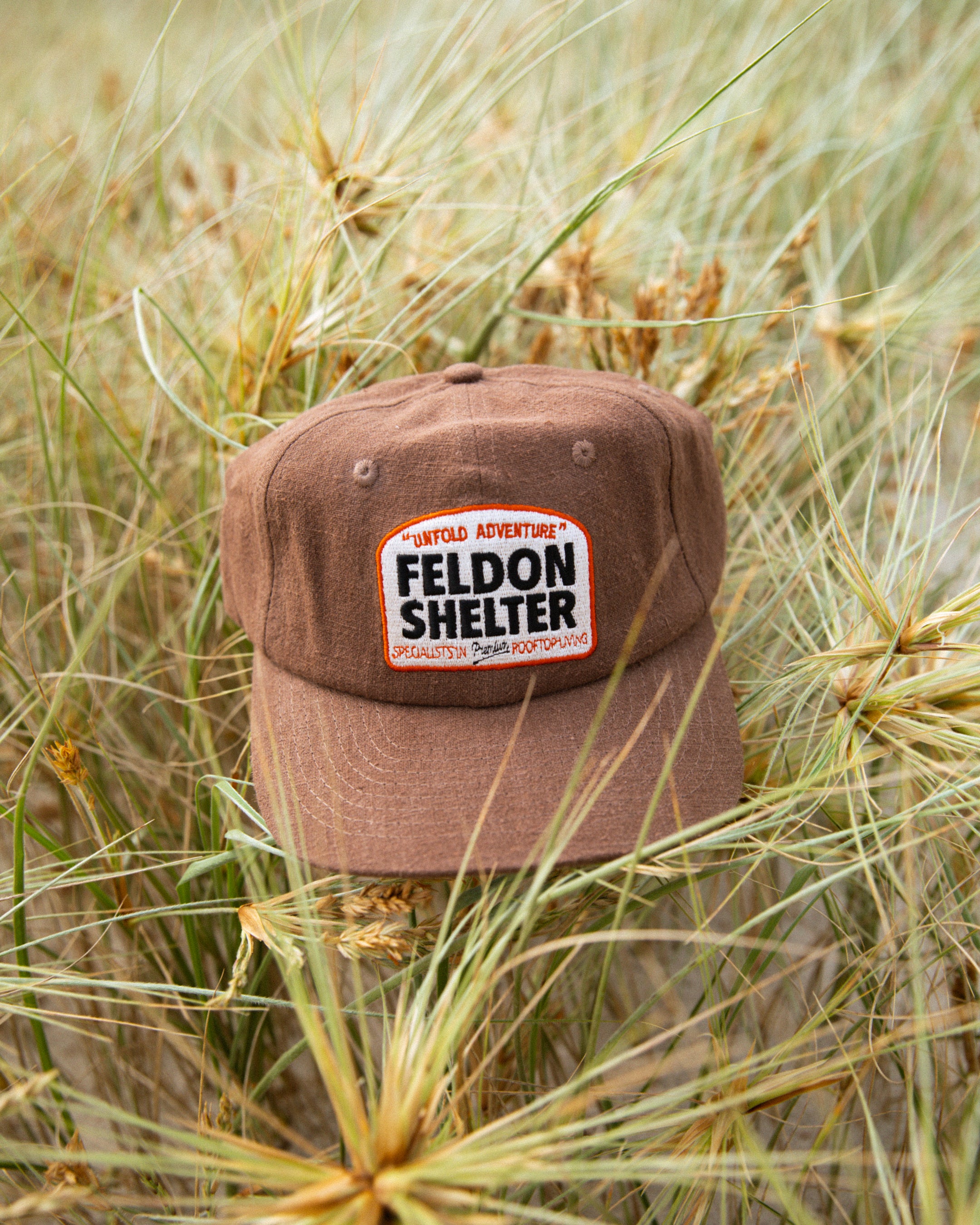 Feldon Shelter-アンフォールド キャップ ブラウン – FELDON Feldon Shelter-アンフォールド キャップ ブラウン – FELDON