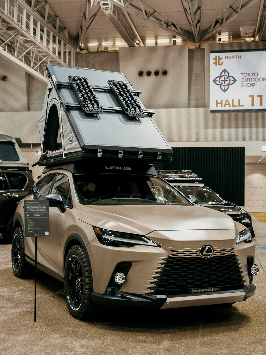 LEXUS RX OUTDOOR CONCEPTに搭載されたFELDON SHELTERルーフテント