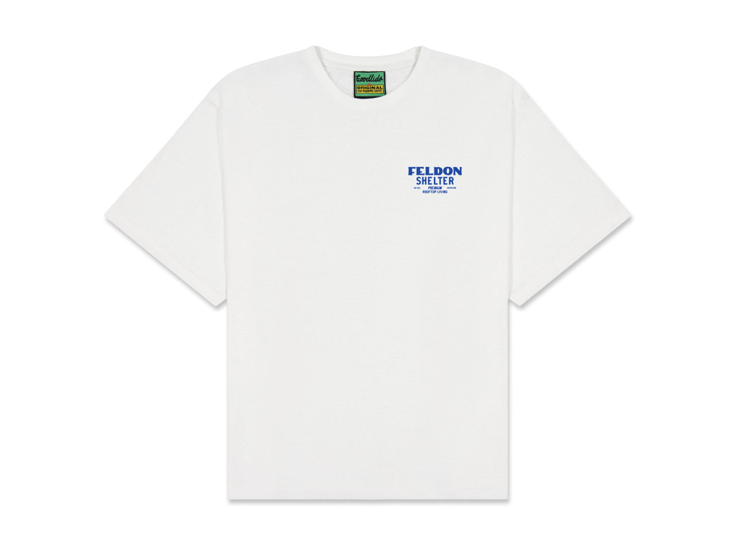 -FELDON SHELTER-PREMIUM TEE<BR>フェルドンシェルター×グッドリッズコラボTシャツ