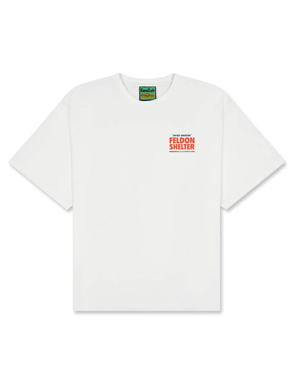 -FELDON SHELTER-TROOP TEE TEE<BR>フェルドンシェルター×グッドリッズコラボTシャツ
