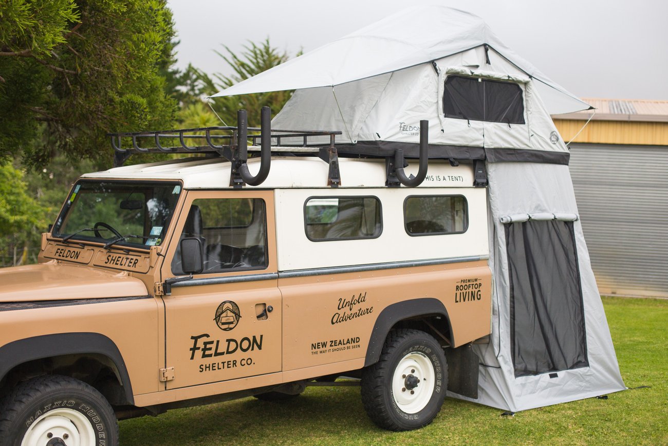 -Feldon Shelter-<br>クロウズネスト レギュラーサイズ<br>ボーナスルーム(ルーフテント下拡張部屋)<br>コールブラック